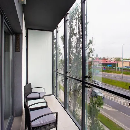 Prymasa Tysiaclecia - P&O Serviced Apartments Warschau Exterior foto